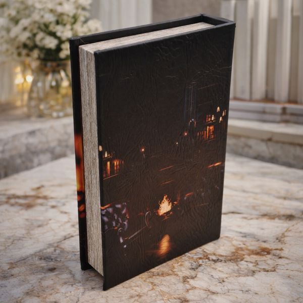 Книга-сейф "Brutality" 26х17х5 см, шкатулка-сейф з металевими дверцятами 10217 фото
